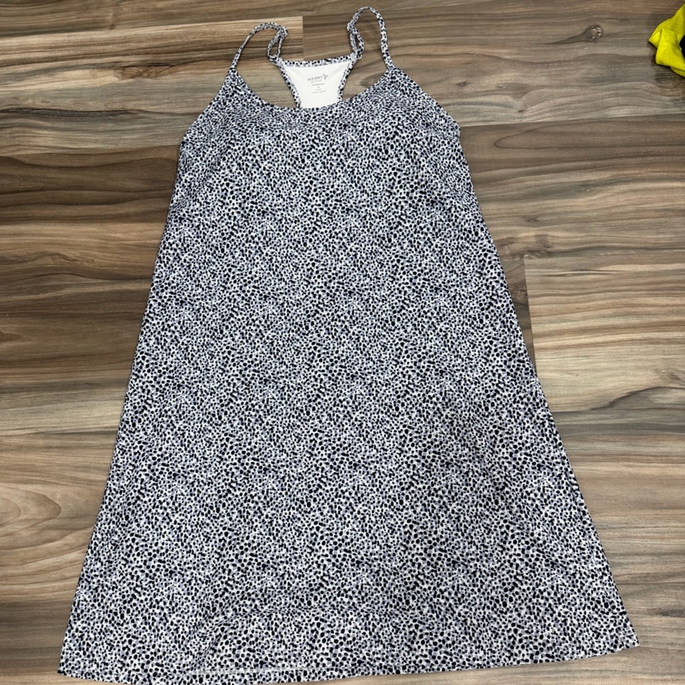 Old Navy Black and White Activewear dress